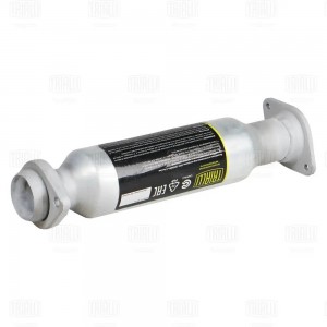 Вставка катализатора для а/м ВАЗ 2110 "TRIALLI" со стронгером (алюминизированная ECP0109 TRIALLI