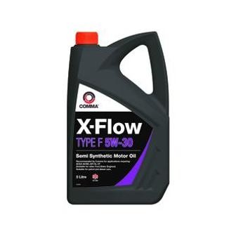 COMMA 5W30 X-FLOW TYPE F (5L) масло моторное! ACEA A5/B5, API SL/CF, FORD WSS-M2 XFF5L COMMA