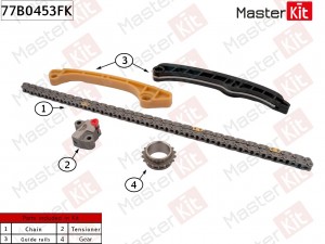 Комплект цепи ГРМ MITSUBISHI 4B40 ECLIPSE CROSS 17- 77B0453FK 77B0453FK MASTER KIT
