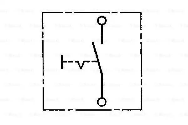 Выключатель массы MAN DAF SCANIA VOLVO с ключом (контакты поперек) BOSCH 0 341 002 003 BOSCH