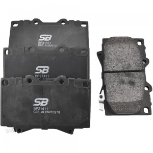 Колодки тормозные передние (TOYOTA LAND CRUISER 4.2D 9098/4.2D/4.7 98) BP21411 BP21411 SB NAGAMOCHI