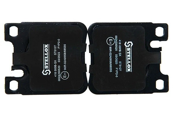 колодки дисковые задн. с антискр.пласт.!\MB W140 91>/W202 94>/W210 97>/W220 2.8/ 1606 000B-SX STELLOX