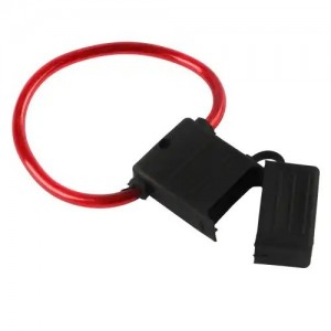 Держатель предохранителя типа Макси с крышкой и проводом (до 100А) RK04053 RK04053 REMKOM