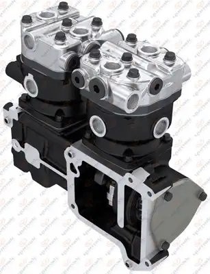 Компрессор воздушный 2-х цилиндровый Тормозной Компрессор 01.03.018 YUMAK