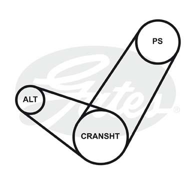 TOYOTA/BMW/CITPOEN/FIAT 3-PK-905 GATES