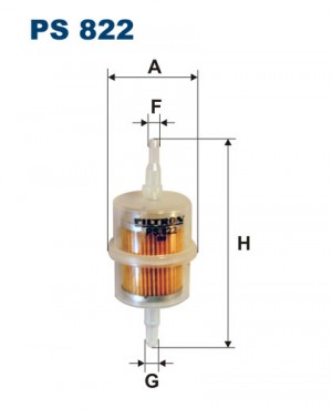 Фильтр топливный FILTRON PS 822 PS822 FILTRON