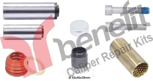 Ремкомплект суппорта KNORR SB6,SB7 (направляющие,втулки,болты,уплотнения,пыльник 1561 BENEFITAUTO