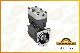 Компрессор воздушный 2 цил. SCANIA 3/4 SERIES TRUCK/BUS 1303227,571184. KNORR I9 160011127 SONDER