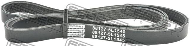 Ремень поликлиновой 5 клинов 88127-5L1545 88127-5L1545 FEBEST