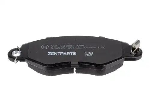 колодки дисковые передние! Ford Transit 2.3/2.0Di-2.4TDE 00> Z07424 ZENTPARTS