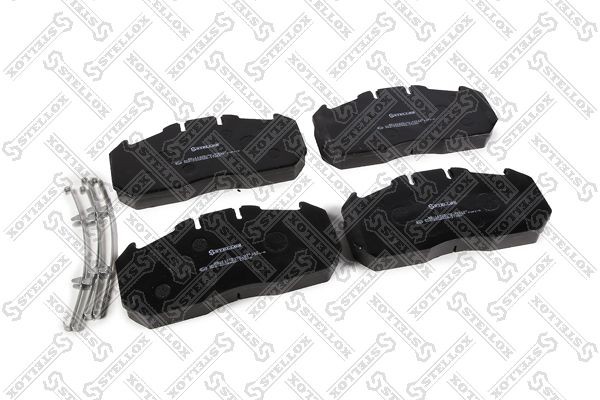 Колодки тормозные MAN TGA RENAULT Magnum передние/задние дисковые (250x118x30) ( 85-11425-SX STELLOX