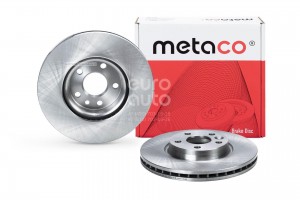 Диск тормозной передний вентилируемый 3050051 3050051 METACO