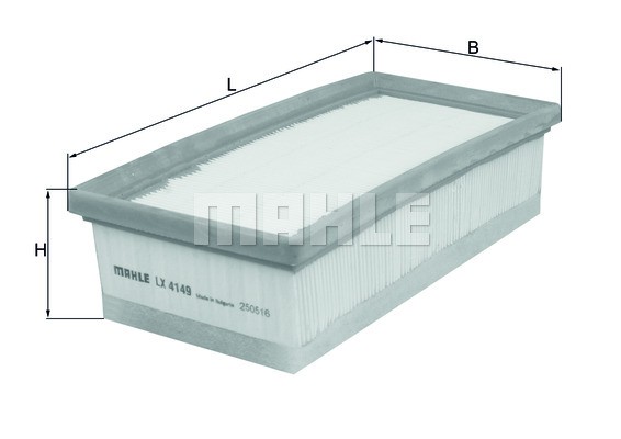 Фильтр воздушный LX4149 MAHLE KNECHT