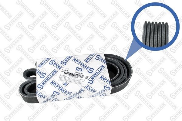 ремень! поликлиновой 7PK1749\DAF, Honda Accord 2.4 03> 07-01749-SX STELLOX