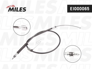 Трос стояночного тормоза левый FORD TRANSIT 00- EI000065 EI000065 MILES