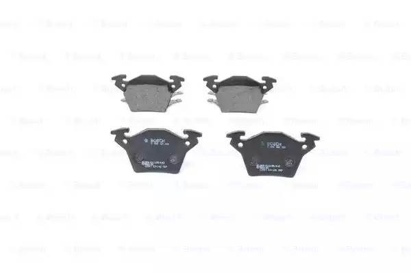 Колодки тормозные MERCEDES Vito (W638) (96-03) задние (4шт.) BOSCH 0 986 460 002 BOSCH