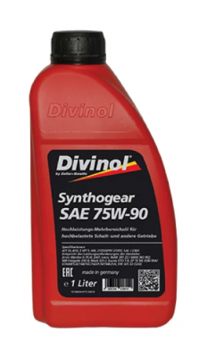 1л масло трансмиссионное синтетическое GL 4/GL 5 Divinol SYNTHOGEAR SAE 75W-90 52010-C090 DIVINOL