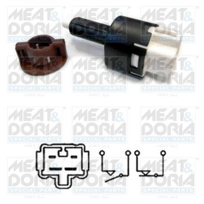Выключатель MITSUBISHI Lancer (08-),Outlander (01-12),Pajero (07) стоп-сигнала M 35051 MEAT DORIA