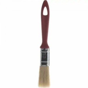 Кисть плоская 20мм (3/4") натуральная щетина STAYER 0108-20 STAYER