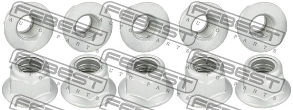 Гайка (10 шт. в упаковке) SKODA OCTAVIA 2014-2017 2398-005-PCS10 2398-005-PCS10 FEBEST