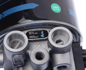 Осушитель воздуха МАЗ,КАМАЗ,ПАЗ(АВРОРА),ЛИАЗ (24V, 3 выхода) MEGAPOWER 350-23-001 MEGA POWER