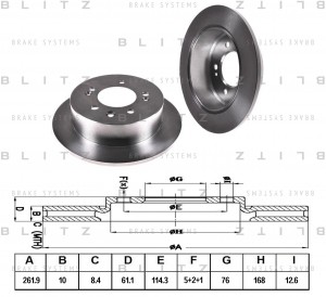 ELANTRA 2006> BS0350 BLITZ