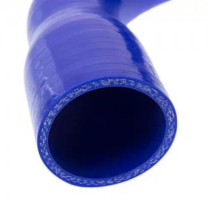 Патрубок ГАЗон Next C41R11 дв.CUMMINS радиатора нижний синий силикон MEGAPOWER 130-16-162 MEGA POWER