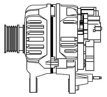 Генератор 90A LG1825 START VOLT