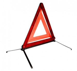 Знак аварийной остановки (усиленная основа) в футляре KRAFT KT830005 KRAFT