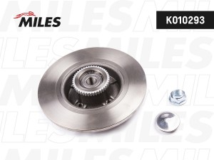 Диск тормозной задний с подшипником RENAULT MEGANE I/SCENIC I 97-03 (TRW DF4272B K010293 MILES