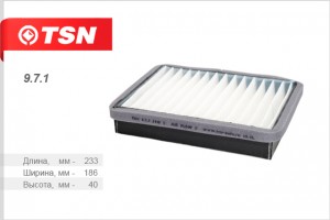 фильтр салона! ВАЗ 2110-2 03>/2170 Priora (без конд.) 971 TSN
