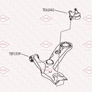 TOYOTA COROLLA E15 (2006-2013) TEA1042 TATSUMI
