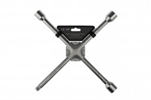 Ключ баллонный крестовой 17*19*21*1/2 (углеродистая сталь) LECAR000020614 LECAR