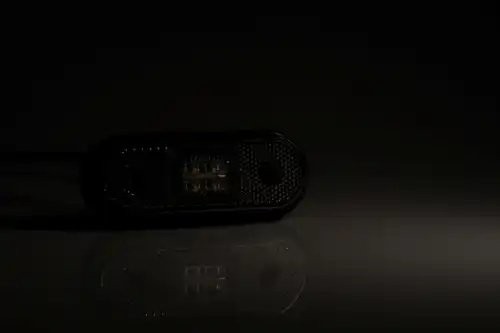 фонарь габаритный! белый LED 120x46 с проводом 0.5м\ FT020BLED FRISTOM