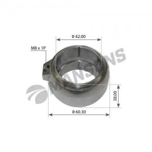 Втулка BPW вала тормозного (с масленкой) (40x60x38мм) MANSONS 300221 MANSONS