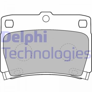 LP1546 колодки дисковые з.\ Mitsubishi Montero Sport 3.0i/2.5TD 98> LP1546 DELPHI