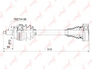 VW POLO (SED RUS) (2011>)/AUDI A1 (2010>) CD-1024 LYNXAUTO