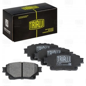 Колодки тормозные дисковые задние PF 2557 TRIALLI