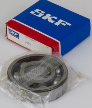 Подшипник 6305 вала промежуточного КПП ГАЗель Бизнес, ВАЗ 2108, 2109 6305 SKF