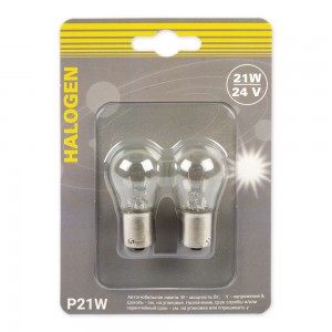 Лампа 24V P21W BA15s блистер (2шт.) GANZ GIP06071 GANZ