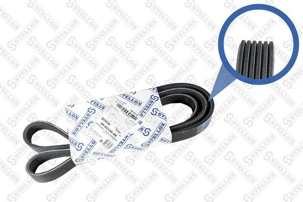 ремень поликлиновой! 6PK2130 \ MB W203 1.8 99> 06-02130-SX STELLOX