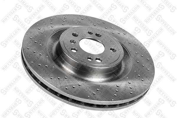 диск тормозной передний перфорированный!\ MB W166 2.5-3.5 11> 6021-0067-SX STELLOX