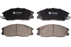 Тормозные колодки передние C11CR0310 C11CR0310 CWORKS