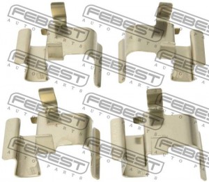 Монтажный комплект для дисковых колодок MITSUBISHI ASX 2010- 0403-CYR 0403-CYR FEBEST