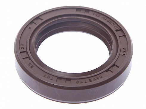 Сальник 25х38х8 КАМАЗ-6522 кулисы Viton CAVETTO 142-1702340 CAVETTO