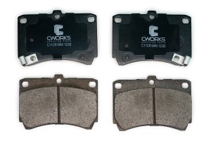 Тормозные колодки передние Low Metallic C11CR1043 C11CR1043 CWORKS