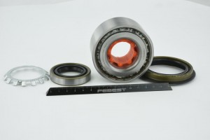 Подшипник ступичный задний ремкомплект 40X80X38 DAC40800038-KIT FEBEST