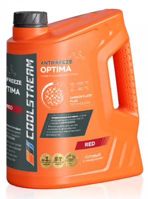 Антифриз красный COOL STREAM Optima (5 кг.) CS010702RD COOLSTREAM