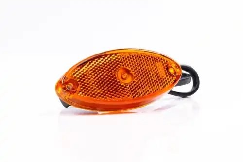 фонарь габаритный! LED овальный желтый 102x45 12-36V с кабелем 50cm \ Kogel FT061ZLED FRISTOM