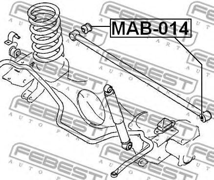 MITSUBISHI PAJERO 90> MAB-014 FEBEST